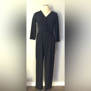 Takara Black Long Sleeved Jumpsuit, Size S
